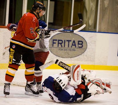 Mikael Andersson, Osby och Kim Holmkvist, målvakt,