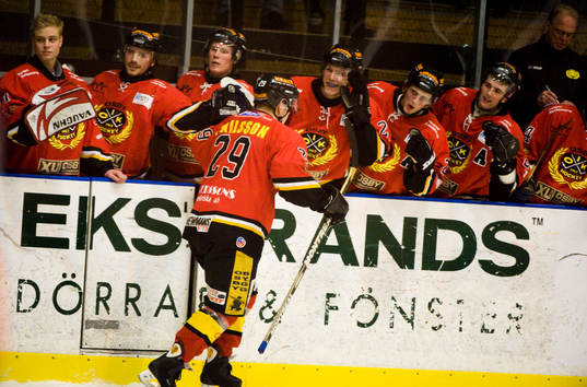 Filip Nilsson, Osby, jubel med lagkompisarna