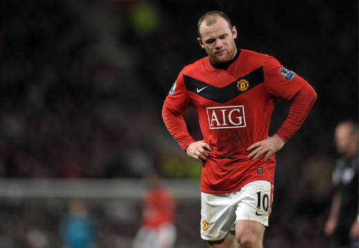 Fotboll, Premier League, engelsk, Manchester United - Aston