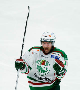 Peter Högardh, Rögle, jubel
