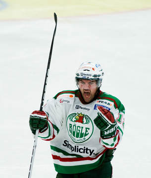 Peter Högardh, Rögle, jubel