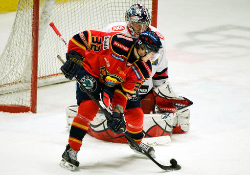Marcus Krüger, Djurgården och Björn Bjurling, målvakt,