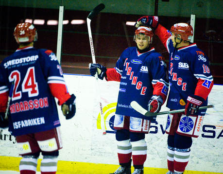 Jakob Komma, Tyringe och Mattias Östling, jubel