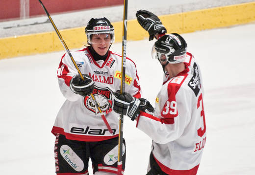 Lucas Sandström och Anton Blomqvist, Malmö Redhawks