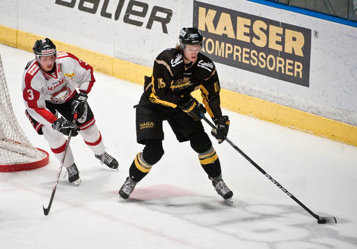 Robin Weihager, Malmö Redhawks och Johan Ryno, AIK