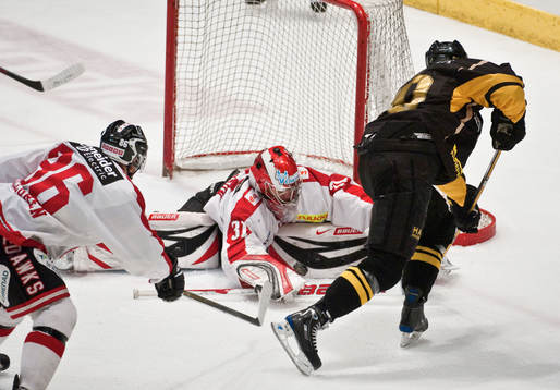 Markus Svensson, målvakt Malmö Redhawks