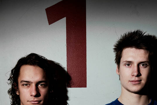 André Petersson och Oliver Ekman Larsson