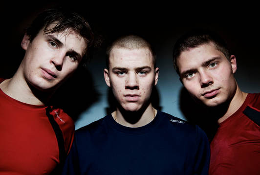 Marcus Krüger, Daniel Brodin och Jacob Josefson