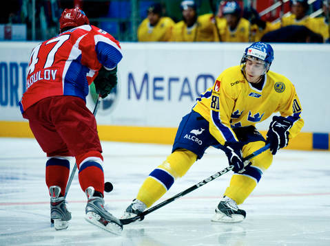 Mattias Weinhandl, Sverige stoppar pucken från Alexander