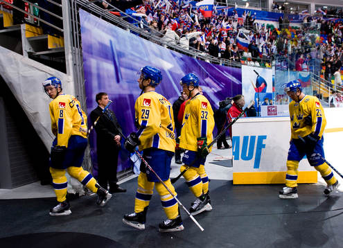 Christian Backman, Joakim Lindström,  Tobias Viklund och