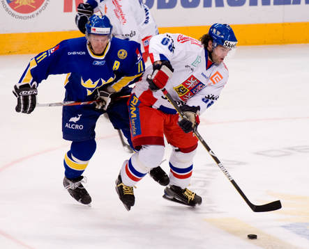Per-Johan Axelsson, Sverige och Jaromir Jagr, Tjeckien