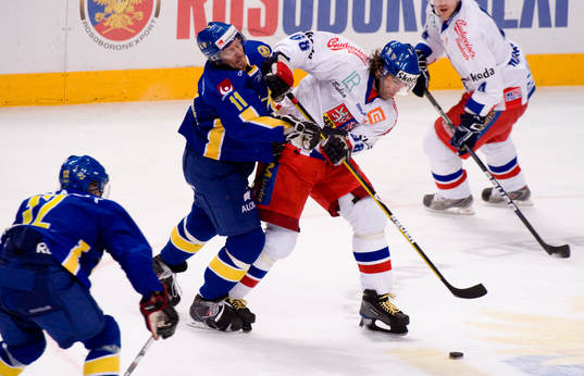 Per-Johan Axelsson, Sverige och Jaromir Jagr, Tjeckien