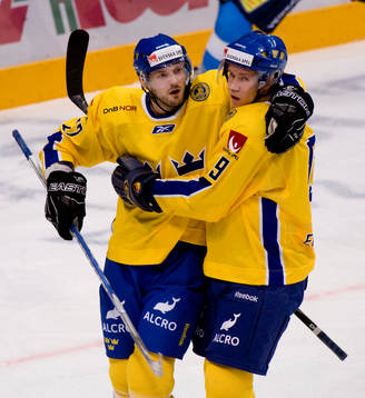 Niklas Persson, Sverige jubel med Andreas Engqvist