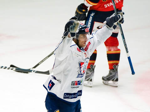 Mattias Carlsson, Linköping, jubel