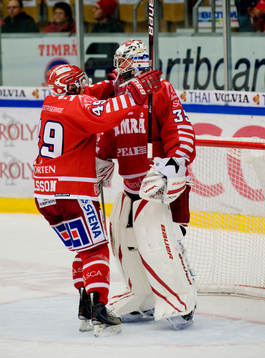 Anders Lindbäck, målvakt, Timrå, matchhjälte