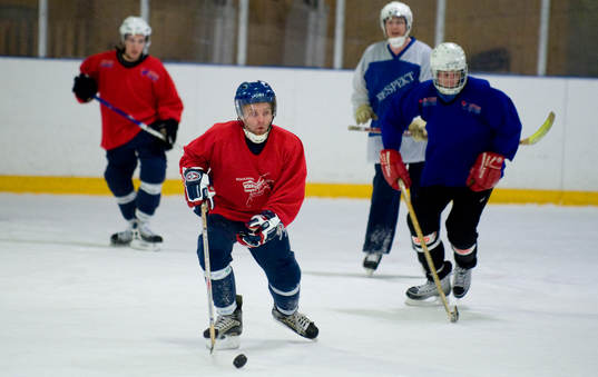 Ishockey, korphockey, spontanidrott