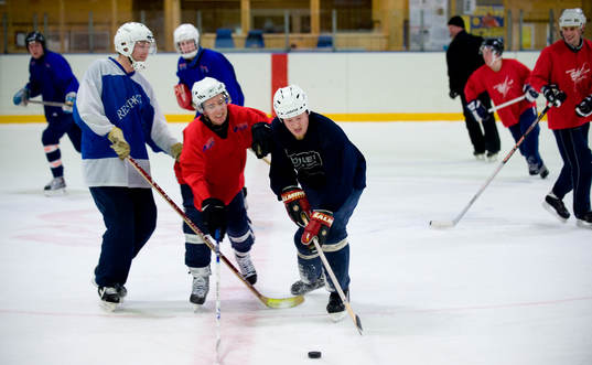 Ishockey, korphockey, spontanidrott