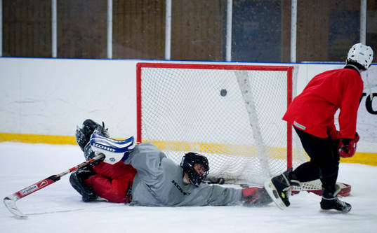 Ishockey, korphockey, spontanidrott
