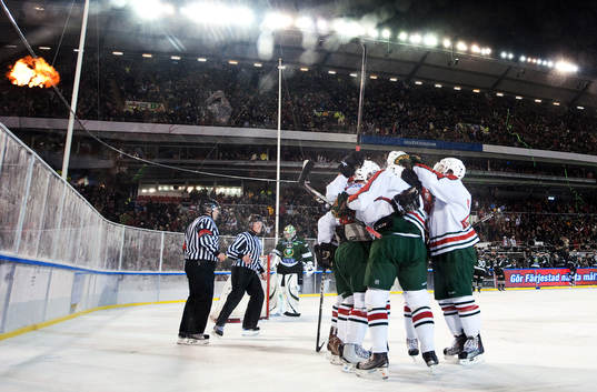Frölunda, Joel Lundqvist. Jubel