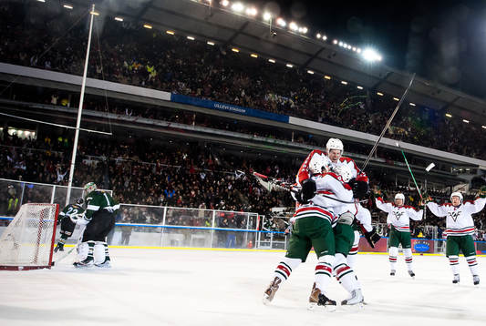 Frölunda, Joel Lundqvist. Jubel