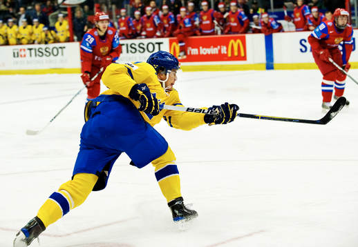 Magnus Pääjärvi Svensson, Sverige, gör 2-0