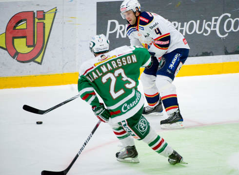 Markus Nilson, Djurgården och Simon Hjalmarsson, Rögle
