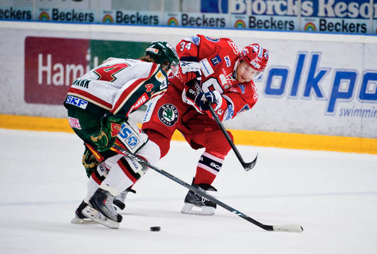 Jiri Bicek, Södertälje, och Kristian Kudroc, Frölunda