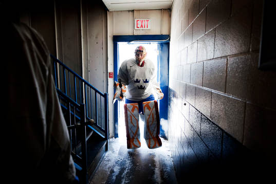 Bläddra bland fler bilder av Ishockey, JVM, träning