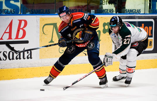 Marcus Nilson, Djurgården, och Emil Kåberg, Färjestad