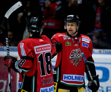 Markus Näslund, Modo jubel