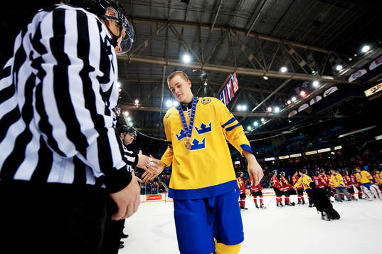 Daniel Brodin, Sverige, tackar domarna