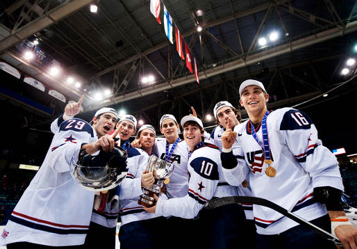 USA:s lag tog guld