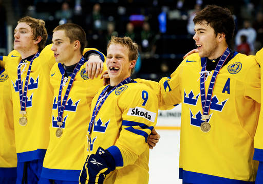 Mattias Tedenby, Sverige, skrattar. Brons, medalj, glädje
