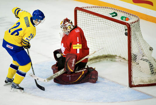 Daniel Brodin, Sverige, gör mål