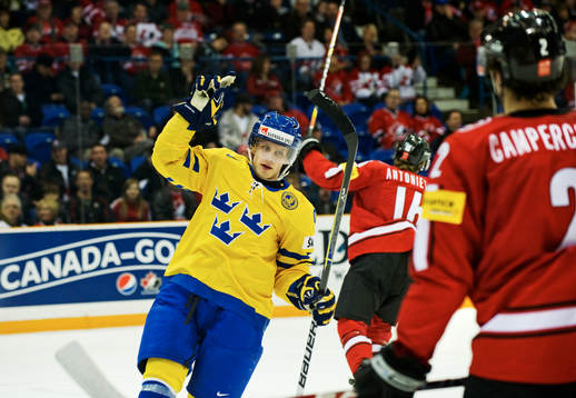 Mattias Tedenby, Sverige, jubel