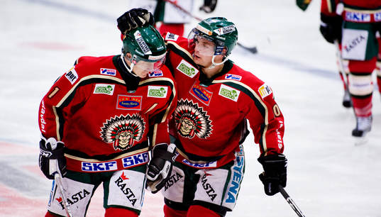 Per-Johan Axelsson, Fredrik Pettersson, Frölunda, jubel