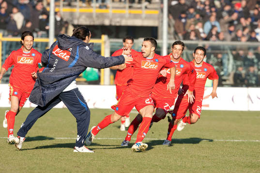 Fabio Quagliarella, Napoli, glädje, jubel