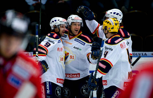 Kristofer Ottosson och Jimmie Ölvestad, Djurgården, jubel