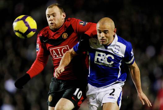 Fotboll, Premier League, engelsk, Birmingham - Manchester