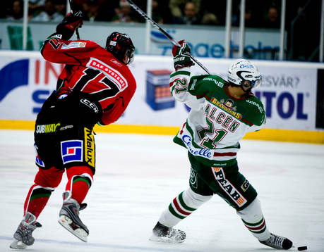 Morten Madsen, Modo och Johan Alcén, Rögle