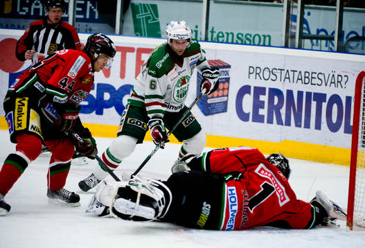Daniel Glimmenvall, Rögle, Daniel Sondell och Niklas
