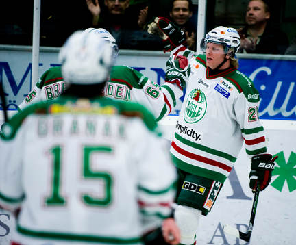 Mathias Månsson, Rögle, jubel