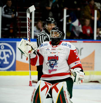 Sebastian Idoff, målvakt, Borås, jubel
