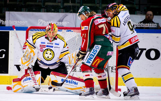 Jacob Markström, målvakt, Brynäs, Tomi Kallio, Frölunda