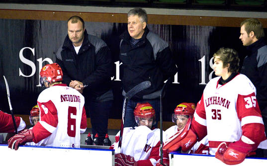 Fredrik Hallberg, tränare och Nisse Nilsson, assisterande