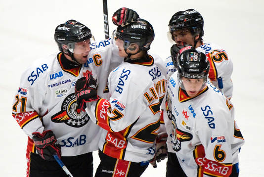 Anders Burström och Robin Lindqvist, glädje, jubel