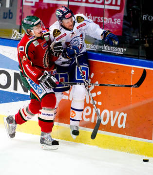 Patric Blomdahl, Frölunda och Niclas Hävelid, Linköping,