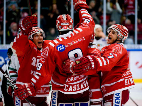 Petr Caslava, glädje, jubel