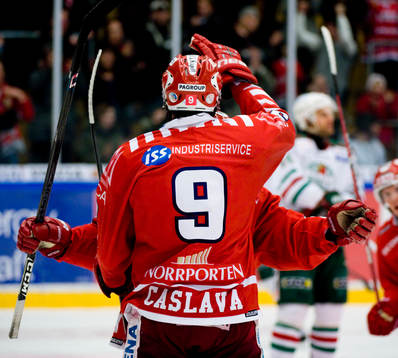 Petr Caslava, Timrå, glädje, jubel, rygg, genre