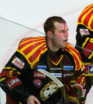 Niclas Andersén, Brynäs, skada